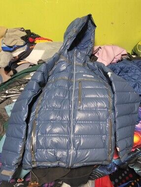 Mens Columbia Titanium Outdry 800 Down Jacket Xxl
